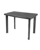 Faretto Gartentisch Anthrazitgrau - 54x54x39,5cm