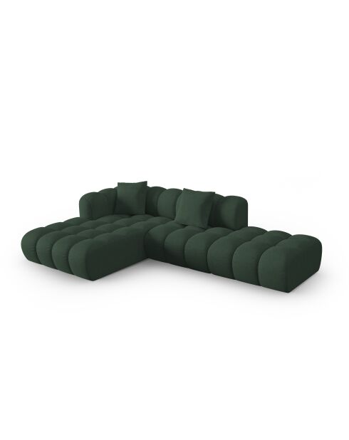 Elise 4-zits modulaire linkerhoekbank zeegroen - 300x190x70 cm