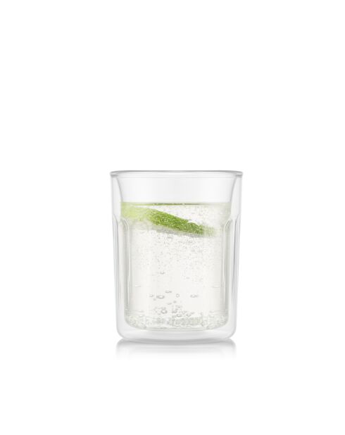 Set de 2 verres transparent - 2x0.2 L