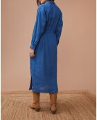 Laure Fayence Kleid aus 100% Leinen