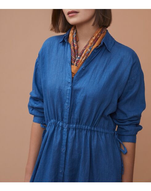 Laure Fayence Kleid aus 100% Leinen