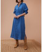 Laure Fayence Kleid aus 100% Leinen