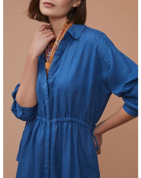 Laure Fayence Kleid aus 100% Leinen