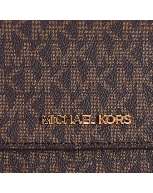 Pochette 35F8GTVF3B marron - 9,5x18 cm