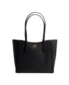 Bolso Leida 35S4G9GT3L de piel negra - 33x30x12 cm