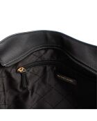 Bolso Leida 35S4G9GT3L de piel negra - 33x30x12 cm