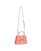 Sac bandoulière  en cuir 35S2GNRS5L saumon - 23x18x7 cm