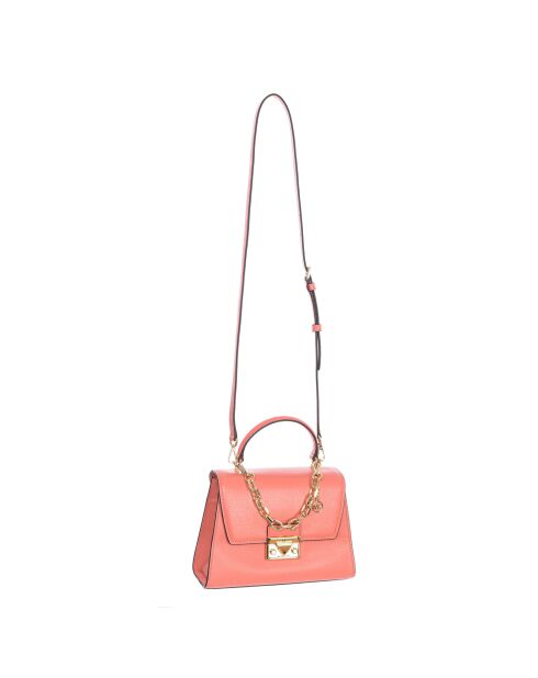 Sac bandoulière  en cuir 35S2GNRS5L saumon - 23x18x7 cm