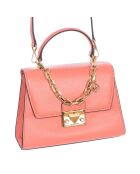 Sac bandoulière  en cuir 35S2GNRS5L saumon - 23x18x7 cm