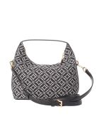 Bolso Hobo 35F4G7YM1J negro - 22x10x16 cm