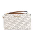 Pochette 35F8GTVWOB vanille - 11x18x3 cm