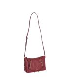 Sac bandoulière en cuir 30T2G0SM2L grenat - 29x19x10 cm