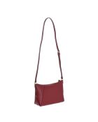 Sac bandoulière en cuir 30T2G0SM2L grenat - 29x19x10 cm