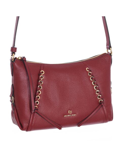 Sac bandoulière en cuir 30T2G0SM2L grenat - 29x19x10 cm