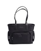 Bolsa negra Khai 35T5S5FT9C - 43,2x30,5x12,7 cm