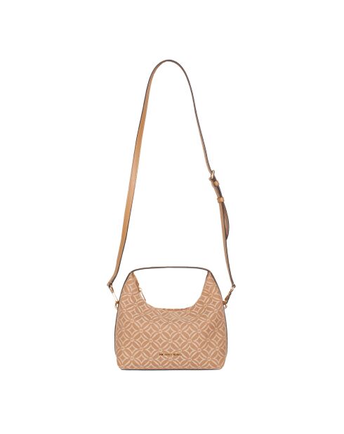 Bolso Hobo 35F4G7YM1J beige - 22x10x16 cm