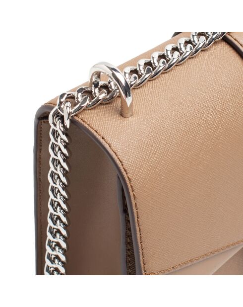 Bolso Hobo 35F4G7YM1J beige - 22x10x16 cm