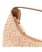 Bolso Hobo 35F4G7YM1J beige - 22x10x16 cm