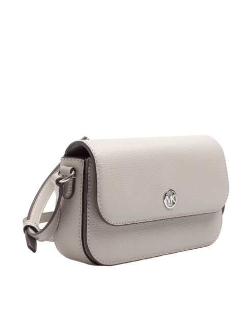 Bolso de hombro Jet Set Travel de piel gris perla - 21x12,7x5,7 cm