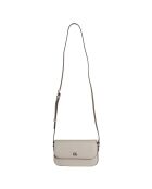 Bolso de hombro Jet Set Travel de piel gris perla - 21x12,7x5,7 cm