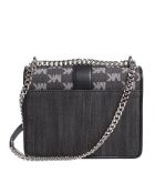 Sac bandoulière Greenwich noir - 21,5x15x8 cm