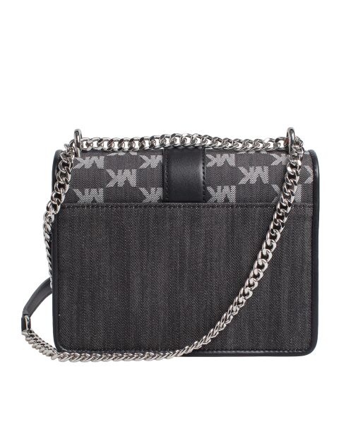 Sac bandoulière Greenwich noir - 21,5x15x8 cm