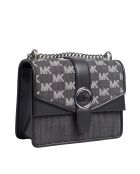 Sac bandoulière Greenwich noir - 21,5x15x8 cm