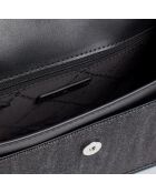 Sac bandoulière Greenwich noir - 21,5x15x8 cm