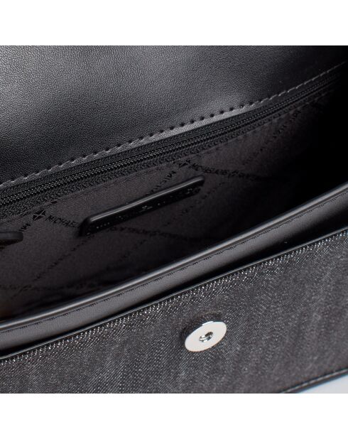 Sac bandoulière Greenwich noir - 21,5x15x8 cm