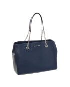 Teagan marine schoudertas - 35,5x26x12,5 cm