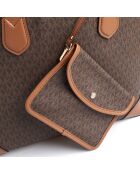 Bolsa de mano LG Eva 35R5GV0T7V marrón, 42 x 32 x 15 cm