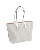 Bolso de mano con logo blanco roto 35H1T2JT3C - 45x30x16 cm