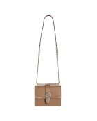 Greenwich schoudertas in bruin leer - 21,5x15x8 cm