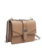 Greenwich schoudertas in bruin leer - 21,5x15x8 cm