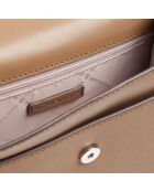 Greenwich schoudertas in bruin leer - 21,5x15x8 cm