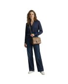 Greenwich schoudertas in bruin leer - 21,5x15x8 cm