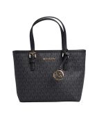 Bolsa Jet Set Travel negra - 27x19x10 cm