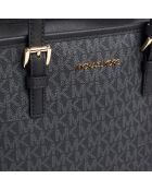 Bolsa Jet Set Travel negra - 27x19x10 cm