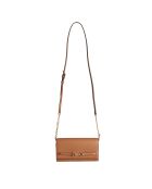 Bolso Carson de piel camel - 21x12,1x3,2 cm