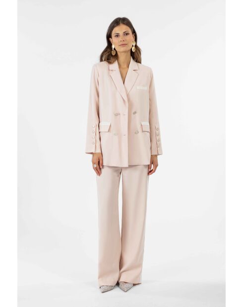 Pantalones Jaden rosa empolvado