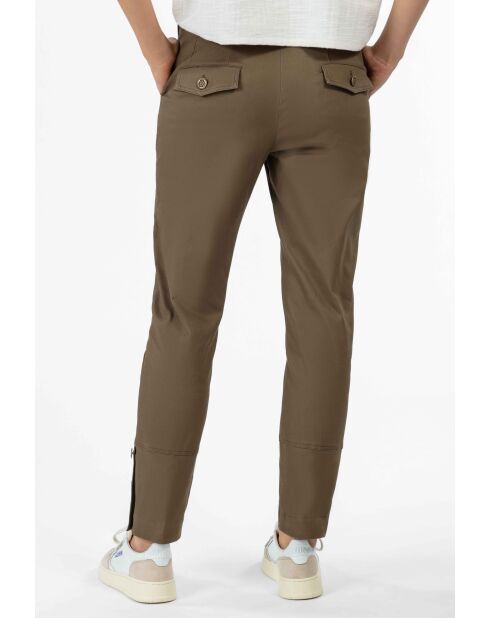 Khakifarbene Baumwollhose Tara