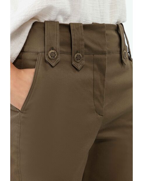 Khakifarbene Baumwollhose Tara