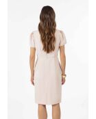 Vestido rosa empolvado Adelie