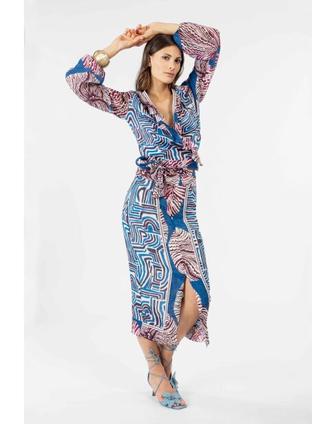 Blouse Gaby coquillage / graphique