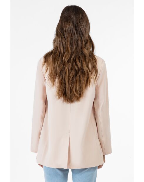 Puderrosa Jacke Lester