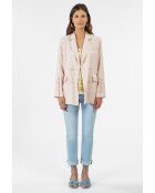 Puderrosa Jacke Lester