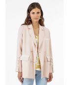 Puderrosa Jacke Lester