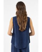 Marineblauwe top Monica