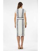 Baumwollkleid Tatia mit aztekischer Stickerei