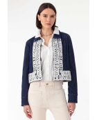 Royce Raw Jeansjacke aus Baumwolle